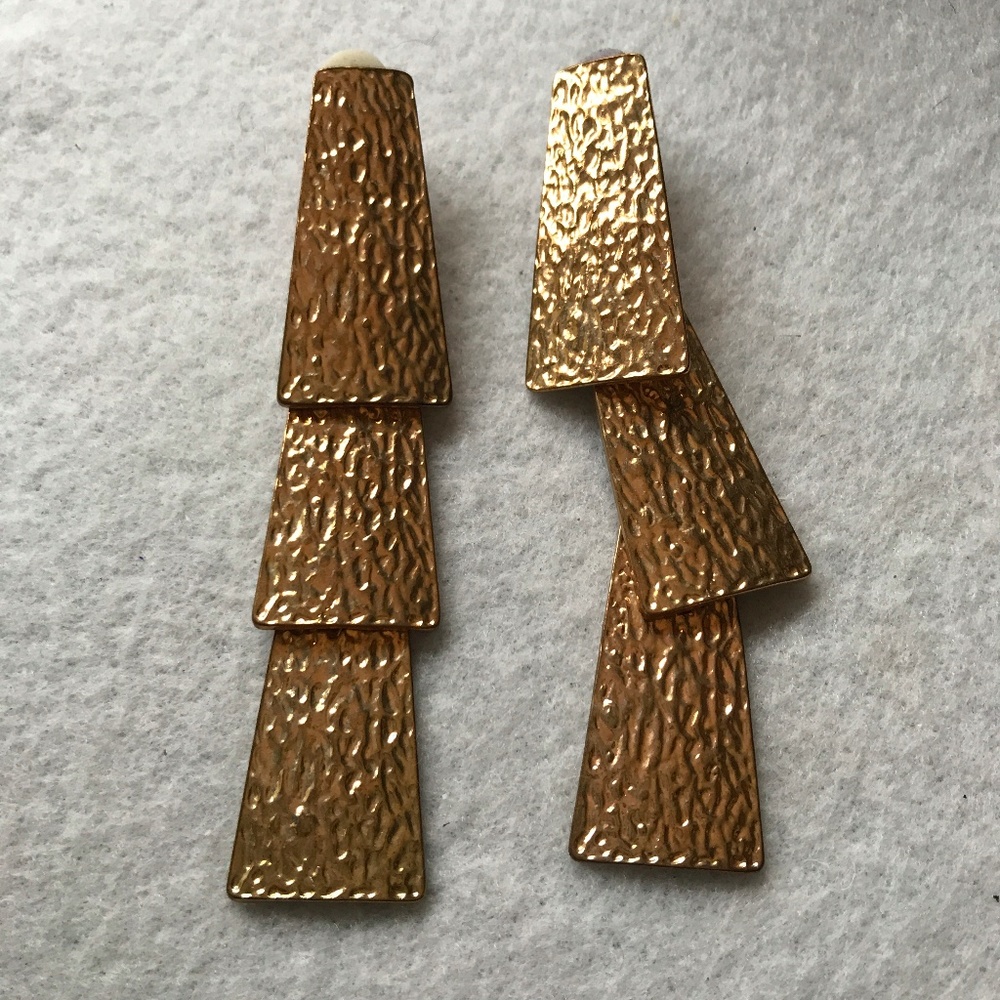 Amrita Singh Gold Tone Drop Earrings